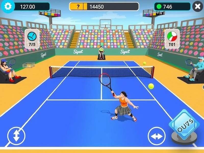 Tennis Clash Match Titan India Download Statistics